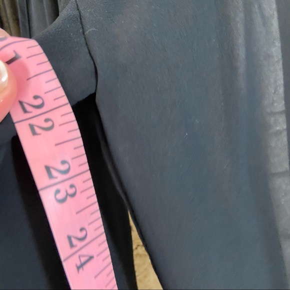 Forever21 black boho sheer top size medium - Picture 4 of 9